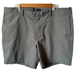 Men's J Crew Gray Chino Casual Shorts 7"‎ Inseam Sz 38 Spring Summer